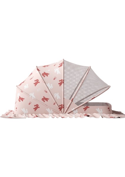 Sivrisinek Önleyici Bebek Cibinliği Sivrisinek Önleyici Örtü 0-5 Yaş Için Uygun Katlanabilir Cibinlik (Yurt Dışından)