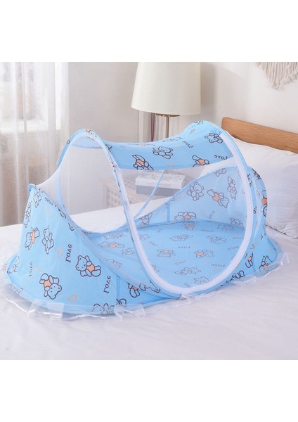Yeni Bebek Cibinlik Katlanabilir Cibinlik Sivrisinek Önleyici Kapak 0-5 Yaş Bebek Için 125 * 60 * 65 (Yurt Dışından)