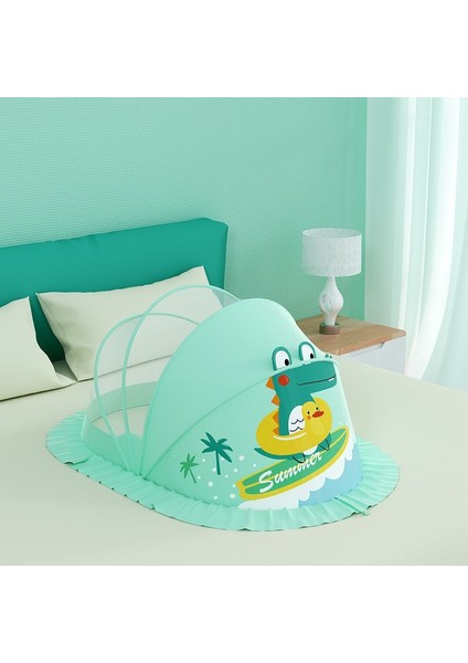 Bebek Cibinlik Örtüsü Tam Kapak Sivrisinek Önleyici Örtü Çocuklar Katlanabilir Kurulum Gerektirmeyen Ev Cibinliği 0-5 Yaş Için Uygun 125 * 60 * 65 (Yurt Dışından)