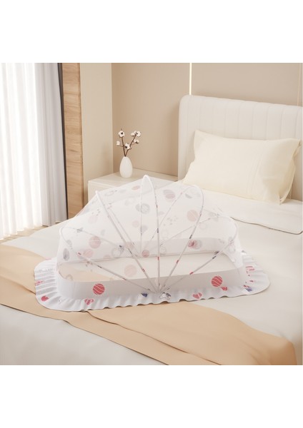 Bebek Cibinlik Bebek Sivrisinek Önleyici Örtü Yenidoğan Bebek Sivrisinek Önleyici 0-5 Yaş Bebek Için Yeni Katlanabilir Tam Örtü 125*60*65 (Yurt Dışından)