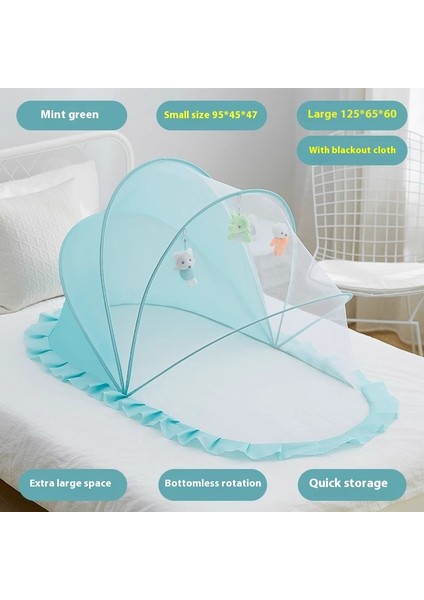 Sivrisinek Önleyici Bebek Cibinliği Sivrisinek Önleyici Örtü 0-5 Yaş Için Uygun Katlanabilir Cibinlik (Yurt Dışından)