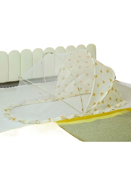 Bebek Katlanabilir Cibinlik Örtüsü Bebek Tam Örtü Tipi 0-5 Yaş Için Uygun Büyük 125 * 60 * 65 (Yurt Dışından)