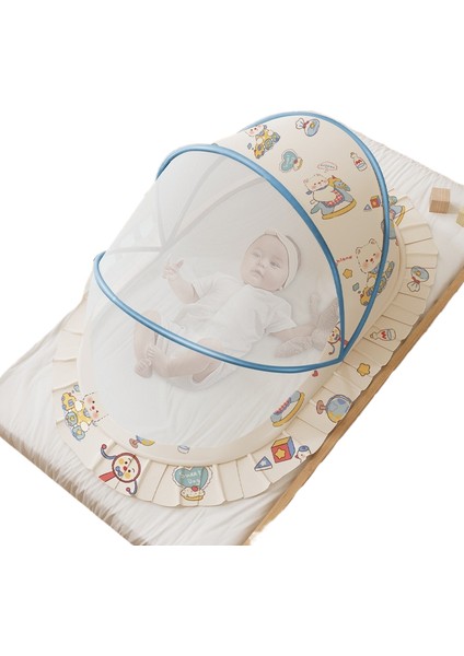 Bebek Katlanabilir Cibinlik Örtüsü Bebek Tam Örtü Tipi 0-5 Yaş Için Uygun Büyük 125 * 60 * 65 (Yurt Dışından)