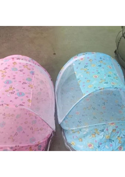 Yeni Bebek Cibinlik Katlanabilir Cibinlik Sivrisinek Önleyici Kapak 0-5 Yaş Bebek Için 125 * 60 * 65 (Yurt Dışından)