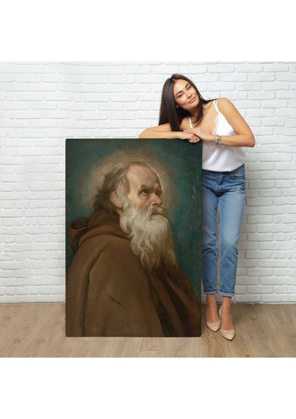 Diego Velázquez - San Antonio Abad Başhahip TABLOSU-7385 fiyatları