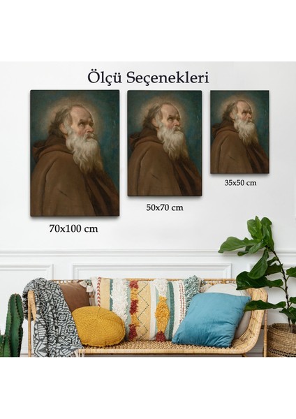 Diego Velázquez - San Antonio Abad Başhahip TABLOSU-7385 modelleri