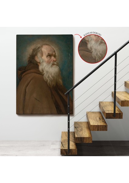 Diego Velázquez - San Antonio Abad Başhahip TABLOSU-7385 fırsatları