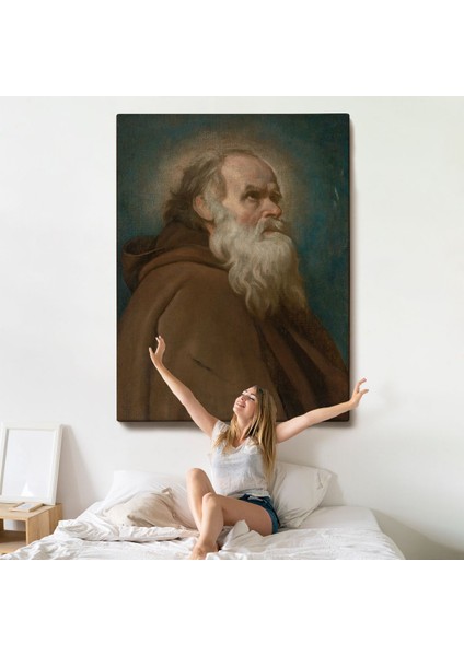 Diego Velázquez - San Antonio Abad Başhahip TABLOSU-7385 indirimleri