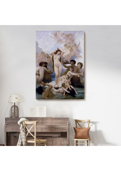 Venüsün Duğuşu Tablosu - Birth Of Venus William-Adolphe BOUGUEREAU-6474