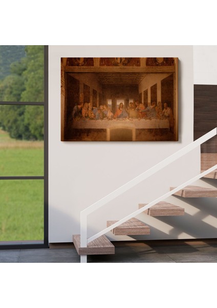 Da Vinci'nin Son Akşam Yemeği Kanvas TABLO-5188 indirimleri