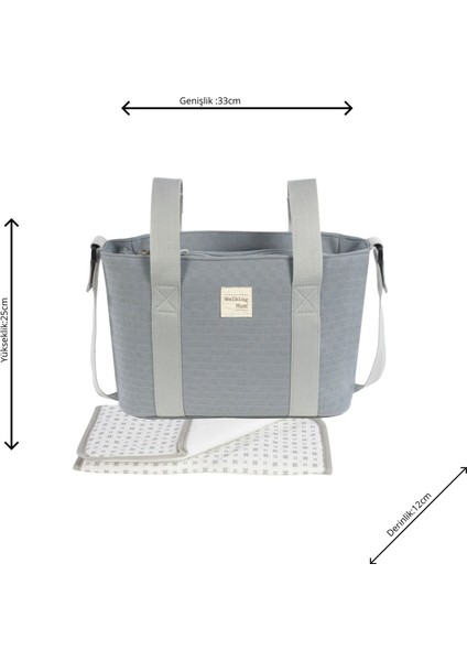 Eco Crossbody Bakım Çantası Cloud fiyatları