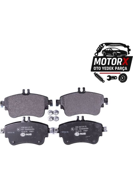 Fren Balatası Arka Mercedes Vito W639 03 06 10 Viano W639 03 06 10 0986TB2883