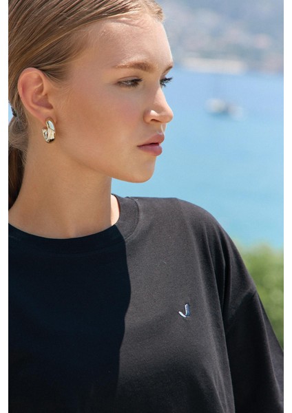 Aura Crop T-Shirt Siyah fiyatları