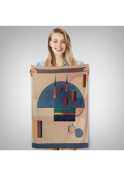 Vasiliy Kandinsky - Sakin Duvar ÖRTÜSÜ-7486