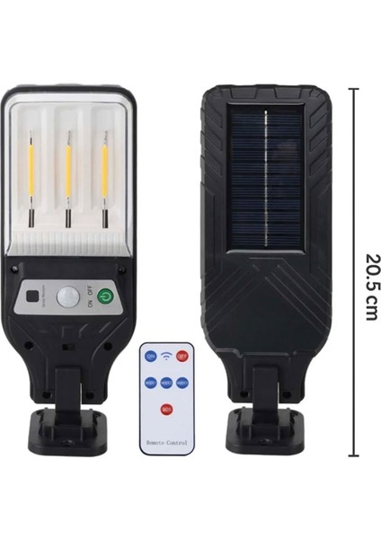 Hareket Sensörlü Kumandalı Duvar Lambası Aplik Plastik Sokak Bahçe Iç Dış Aydınlatma Armatürü IP54 fırsatları