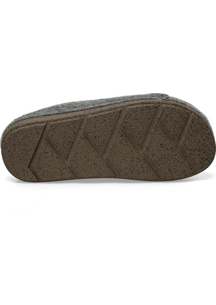 608060.M4PR Gri Erkek Ev Terliği