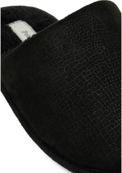 608070.M4PR Siyah Erkek Ev Terliği