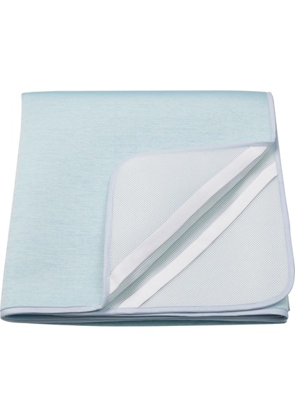 Hargınst Alez 90 x 200 cm Açık Mavi Yıkanabilir Yatak Koruyucu