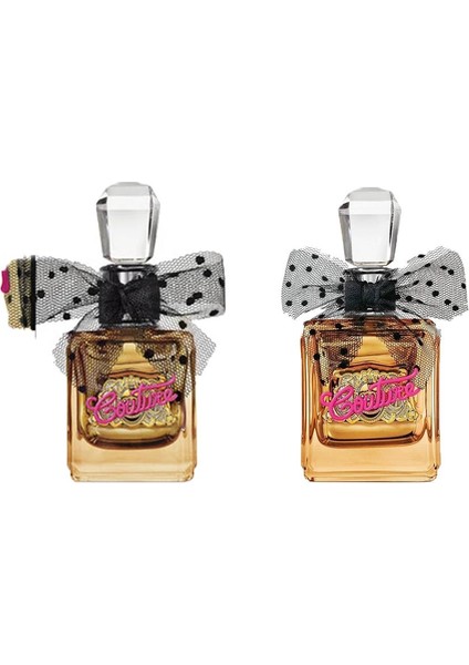 Juicy Couture Viva La Gold Couture Edp Kadın Parfümü 100ML ve 30ML 2li Set