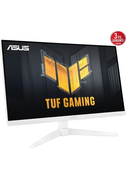 Asus Tuf Gamıng VG249Q3A-W 23.8 Fast IPS Freesync Premium Beyaz 1920X1080 1ms 180Hz 250CD Dp HDMI Hoparlör Vesa 3yıl 99% Srgb Elmb Monitör fiyatları
