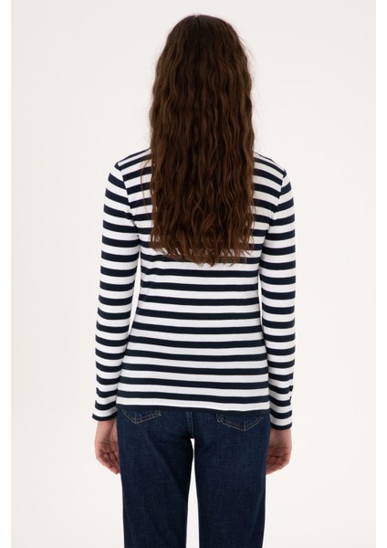 Kadın Lacivert Sweatshirt 50314203-VR033 indirimleri