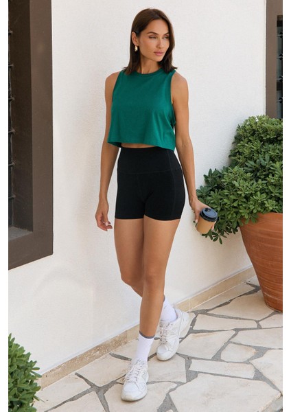 Aura Crop Atlet Yeşil indirimleri