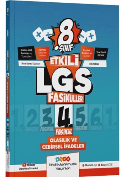 8. Sınıf Etkili Lgs Fasikül Olasılık ve Cebirsel Ifadeler 4