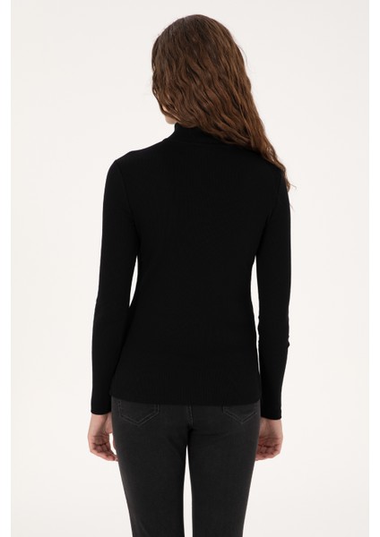 Kadın Siyah Sweatshirt 50313564-VR046 indirimleri