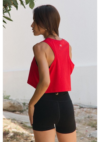 Aura Crop Atlet Kırmızı fırsatları