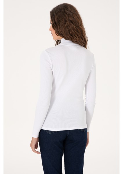 Kadın Beyaz Sweatshirt 50313564-VR013 indirimleri