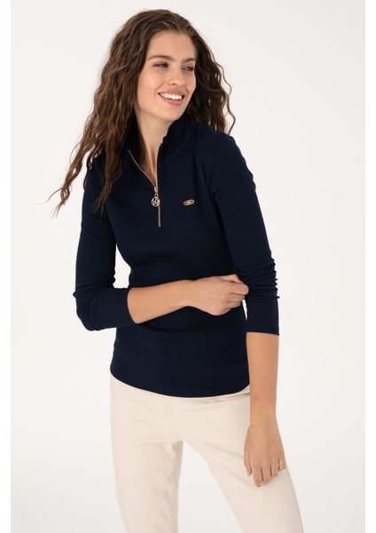 Kadın Lacivert Sweatshirt 50313564-VR033 modelleri