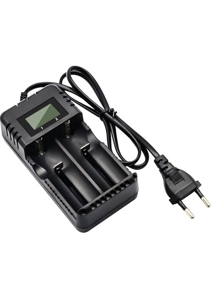 18650 3.7V Çiftli Pil Şarj Aleti