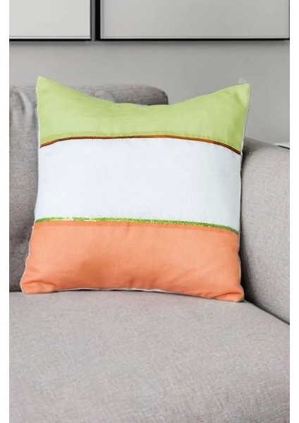 El Yapımı Pullu Detaylı 2'li Kırlent Kılıfı Seti fiyatları