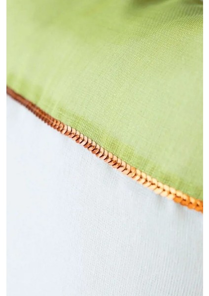 El Yapımı Pullu Detaylı 2'li Kırlent Kılıfı Seti