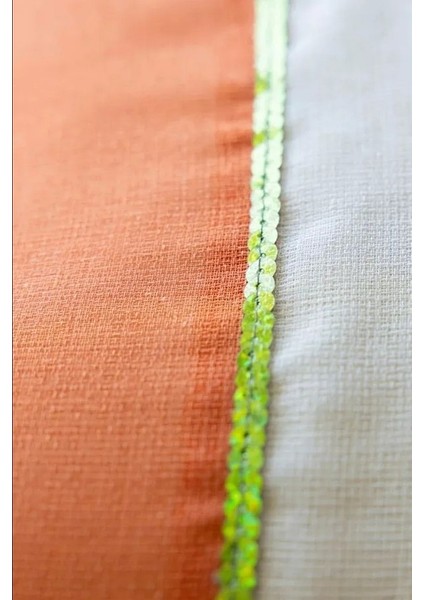 El Yapımı Pullu Detaylı 2'li Kırlent Kılıfı Seti