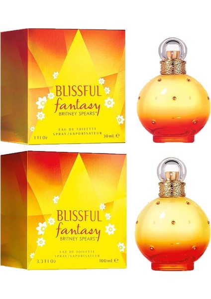 Fantasy Blissful Edt Kadın Parfüm 100ML + 30ML 2li Set