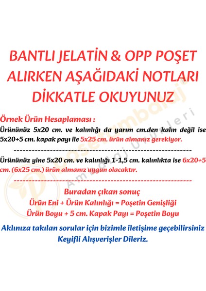 50x65+5 cm.(50x70) 100 Adet Şeffaf Bantlı Yapışkanlı Jelatin Poşet fiyatları