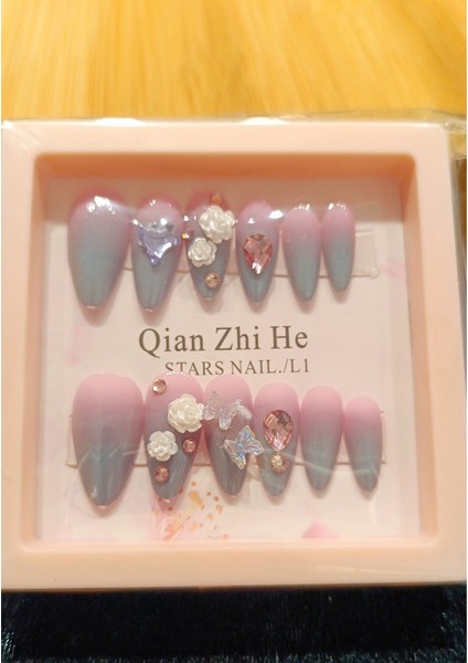 Lüks Figürlü Takma Tırnak