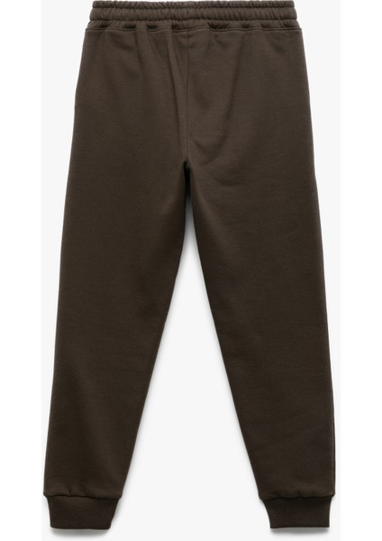 Pamuklu Beli Bağcıklı Şardonlu Jogger Eşofman Altı fiyatları