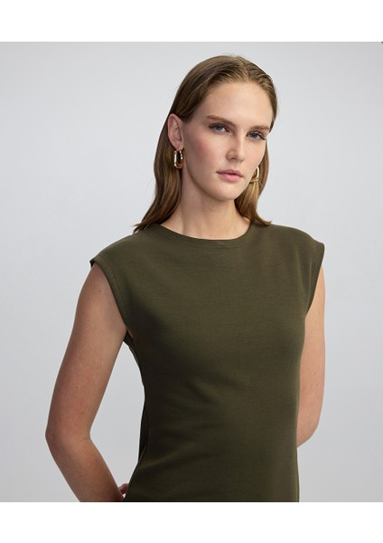 Örme Midi Elbise IW6250002206022 fiyatları