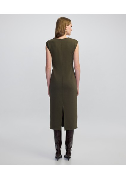 Örme Midi Elbise IW6250002206022 fırsatları