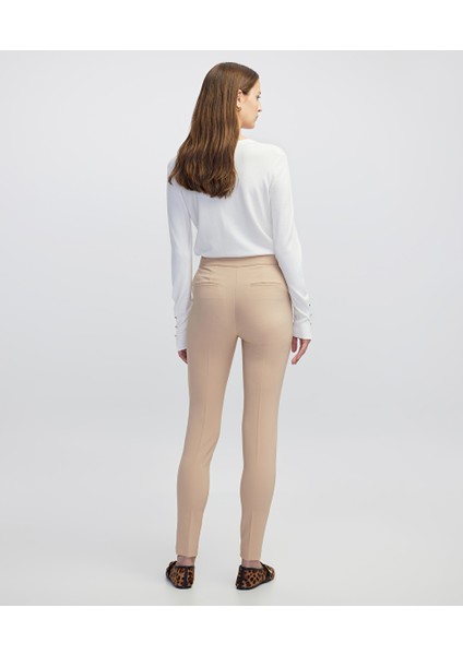 Yüksek Bel Skinny Fit Pantolon IW6250003150003 modelleri