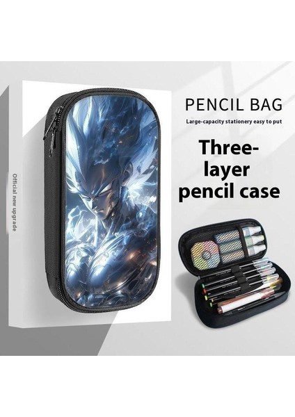 Okul Sezonu Yedi Ejderha Topu Kalem Çantası Goku Çevresel Kırtasiye Kutusu Kalem Çantası Ilkokul Öğrencileri Ortaokul Lise Öğrencileri Çok Fonksiyonlu Kalem Kutusu (Yurt Dışından)