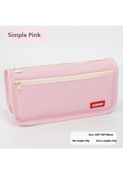 Kalem Çantası Basit Büyük Kapasiteli Yüksek Değerli Oxford Kumaş Öğrenci Kalem Kutusu Kırtasiye Kutusu Kalem Kutusu (Yurt Dışından)