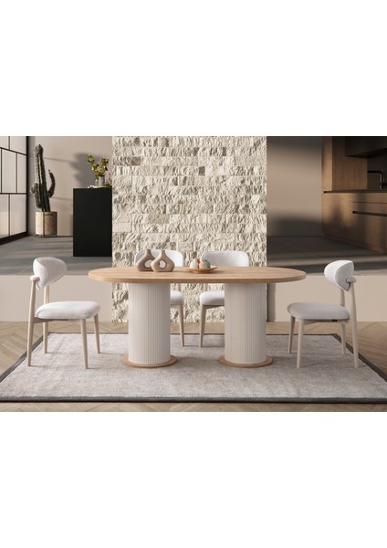 Minima Yemek Masası 6 Sandalye Takım