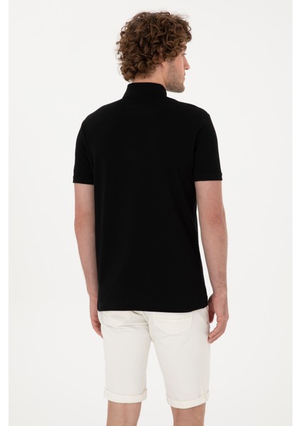 Erkek Siyah Tişört Basic 50306015-VR046 indirimleri