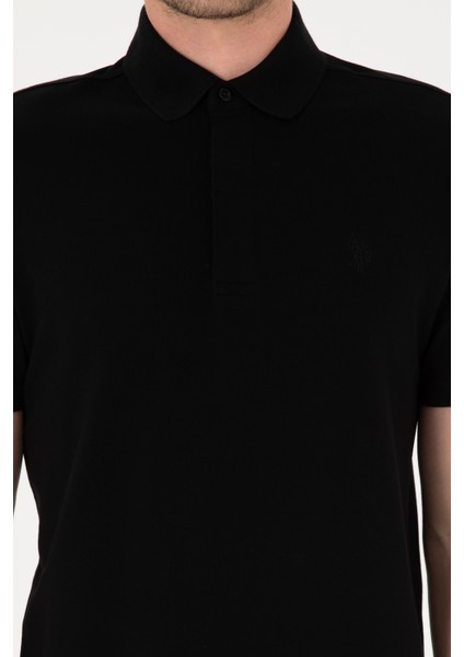 Erkek Siyah Tişört Basic 50306015-VR046