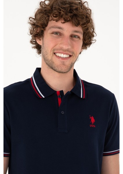 Erkek Lacivert Tişört Basic 50306011-VR033 fiyatları