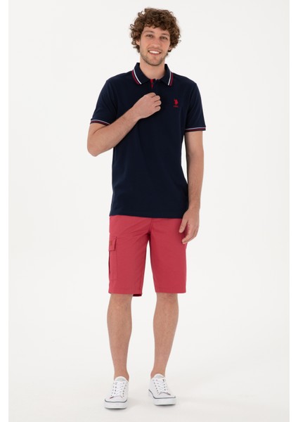 Erkek Lacivert Tişört Basic 50306011-VR033 fırsatları