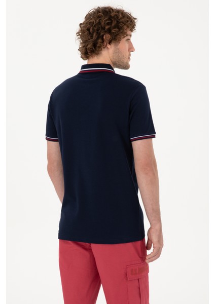 Erkek Lacivert Tişört Basic 50306011-VR033 indirimleri